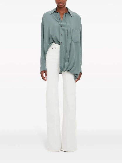 Long-Sleeve Double-Layered Shirt