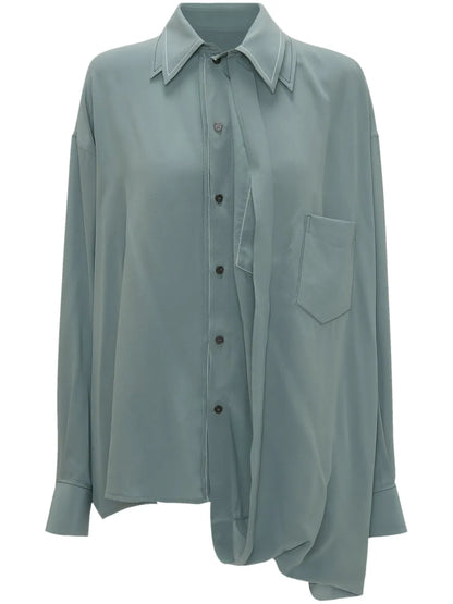 Long-Sleeve Double-Layered Shirt