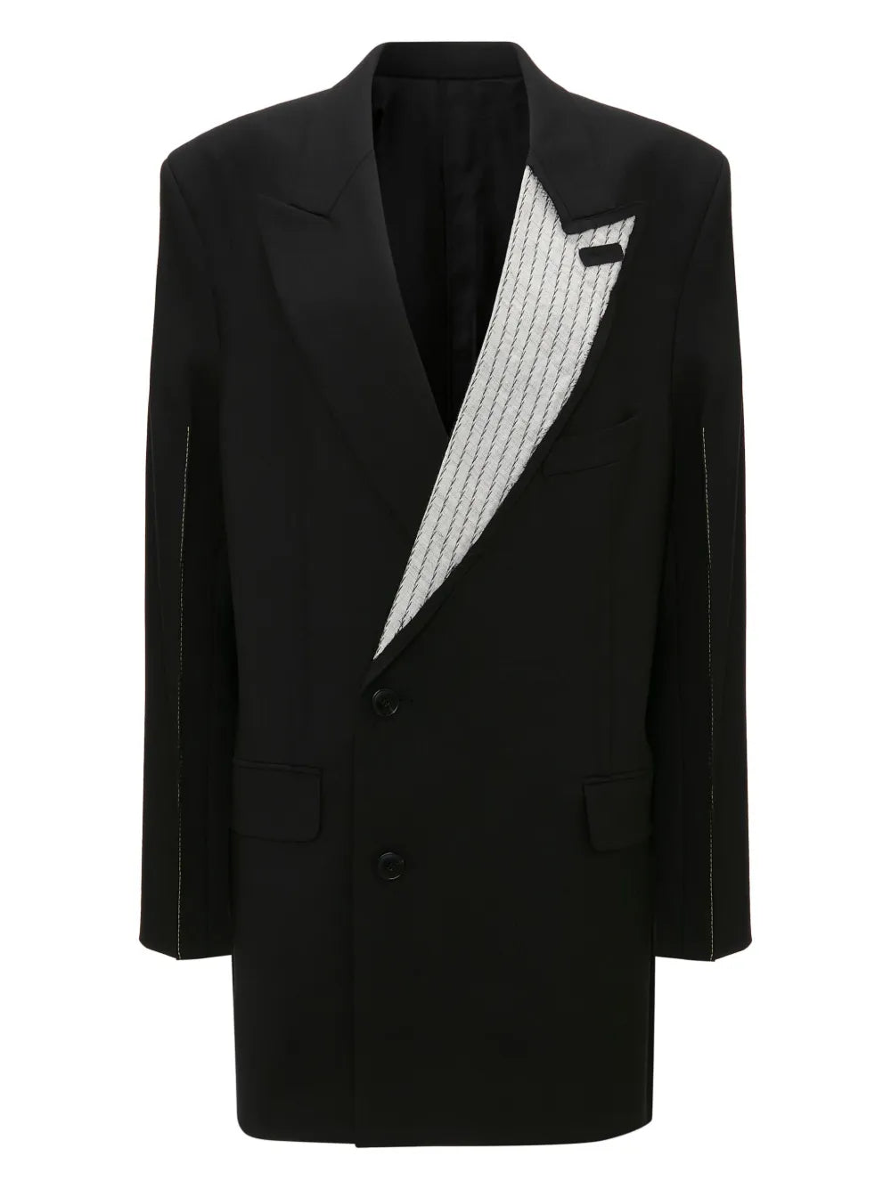 Double-Breasted Tailored Minidress