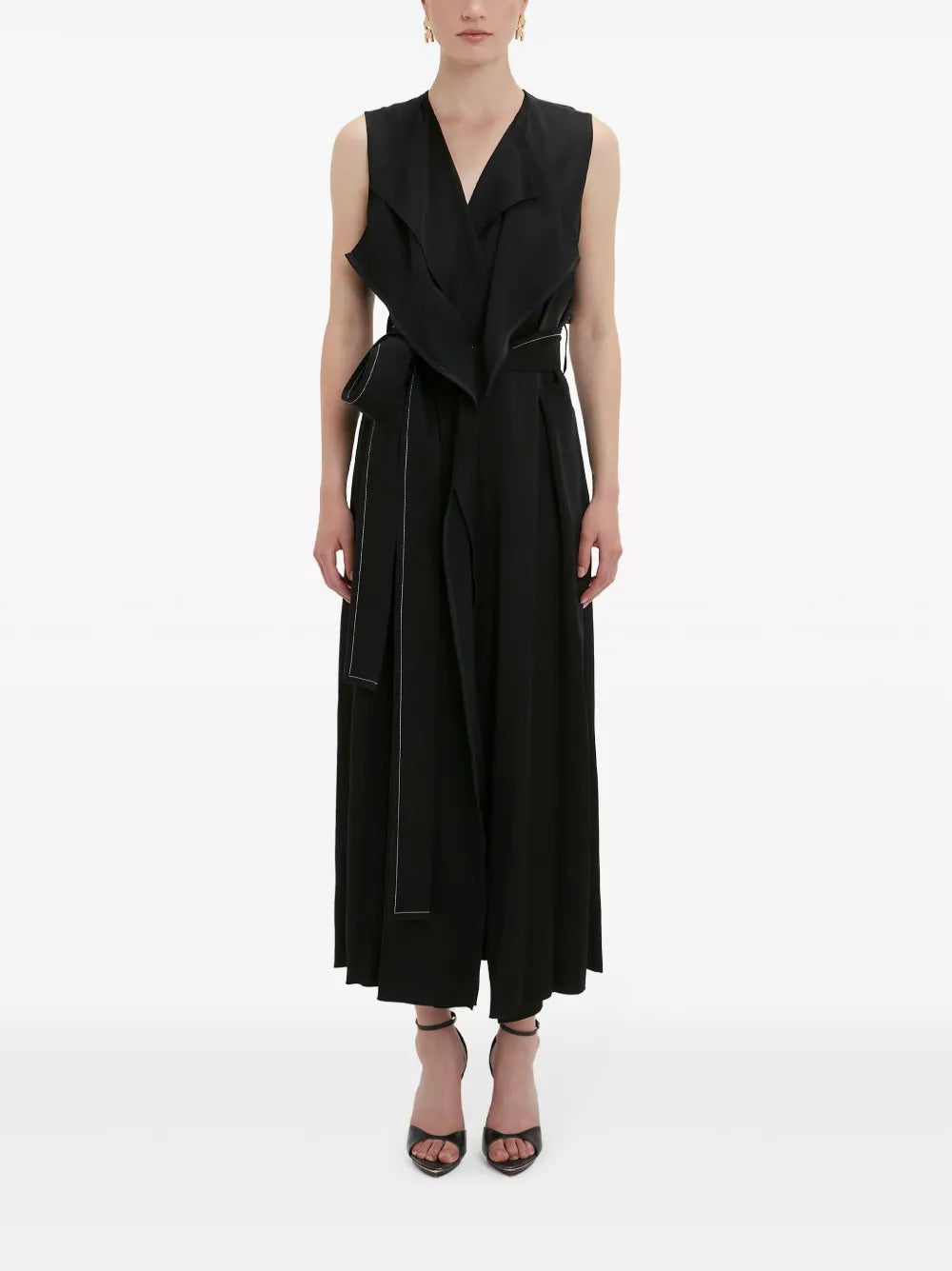 Trench Midi Dress
