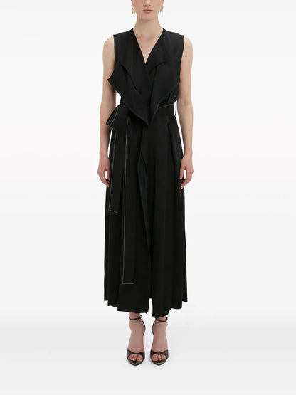 Trench Midi Dress