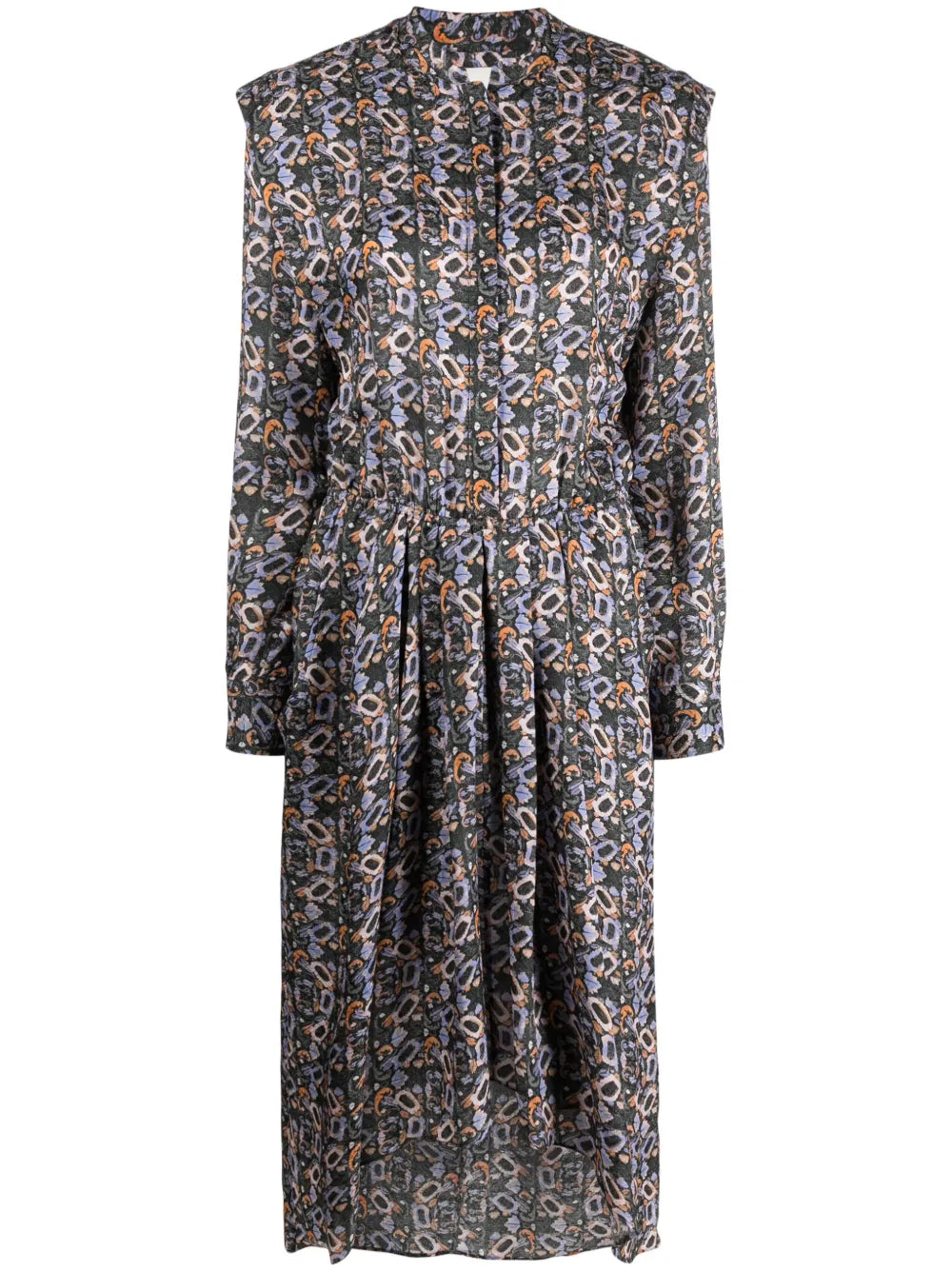 Lokeya Floral-Print Midi Dress