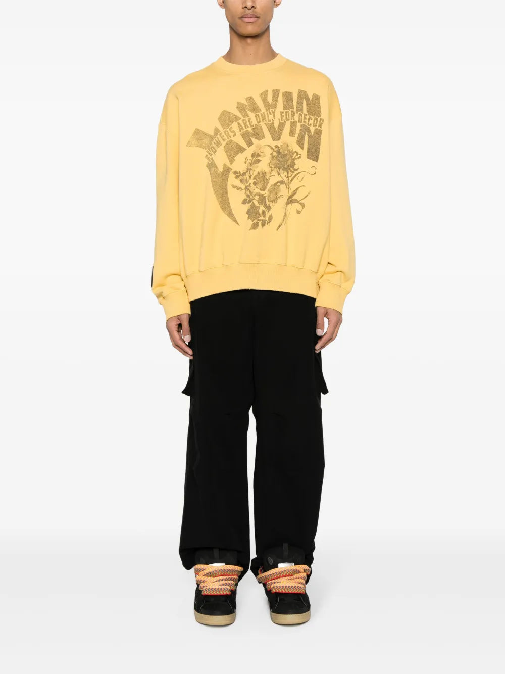 Logo-Print Cotton Sweatshirt