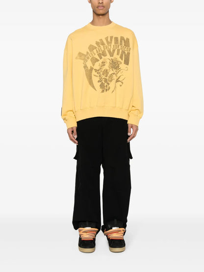 Logo-Print Cotton Sweatshirt