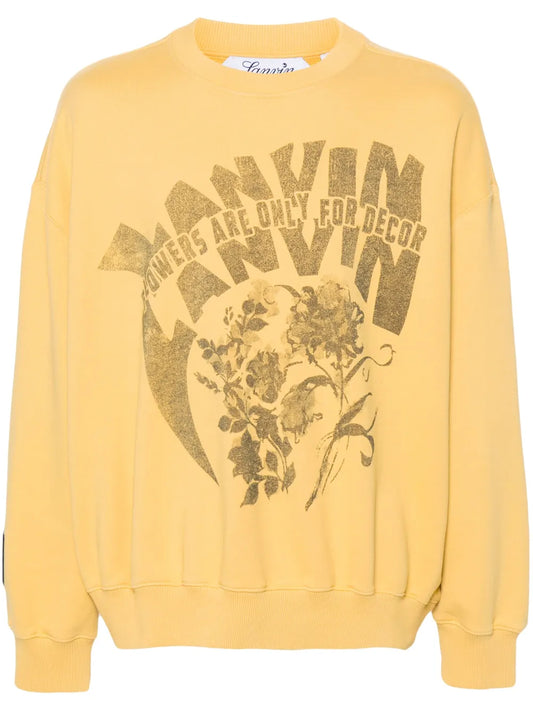 Logo-Print Cotton Sweatshirt