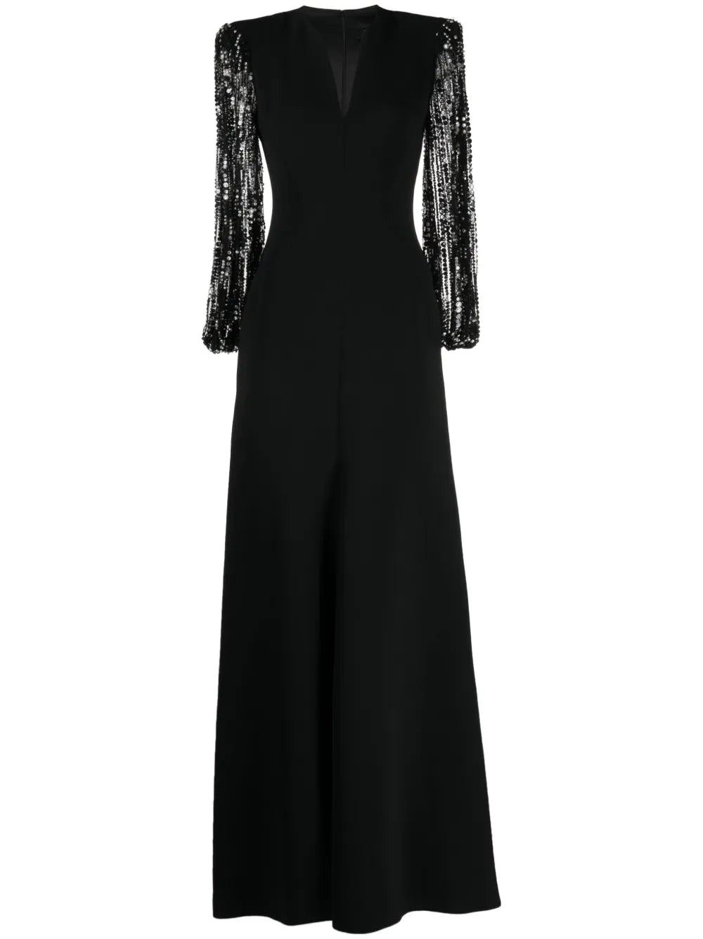 The Swan Crystal-Embellished Gown