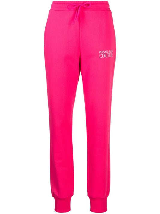 Logo-Embroidered Cotton Track Pants