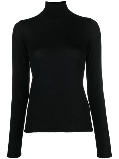 High-Neck Long-Sleeve Jumper