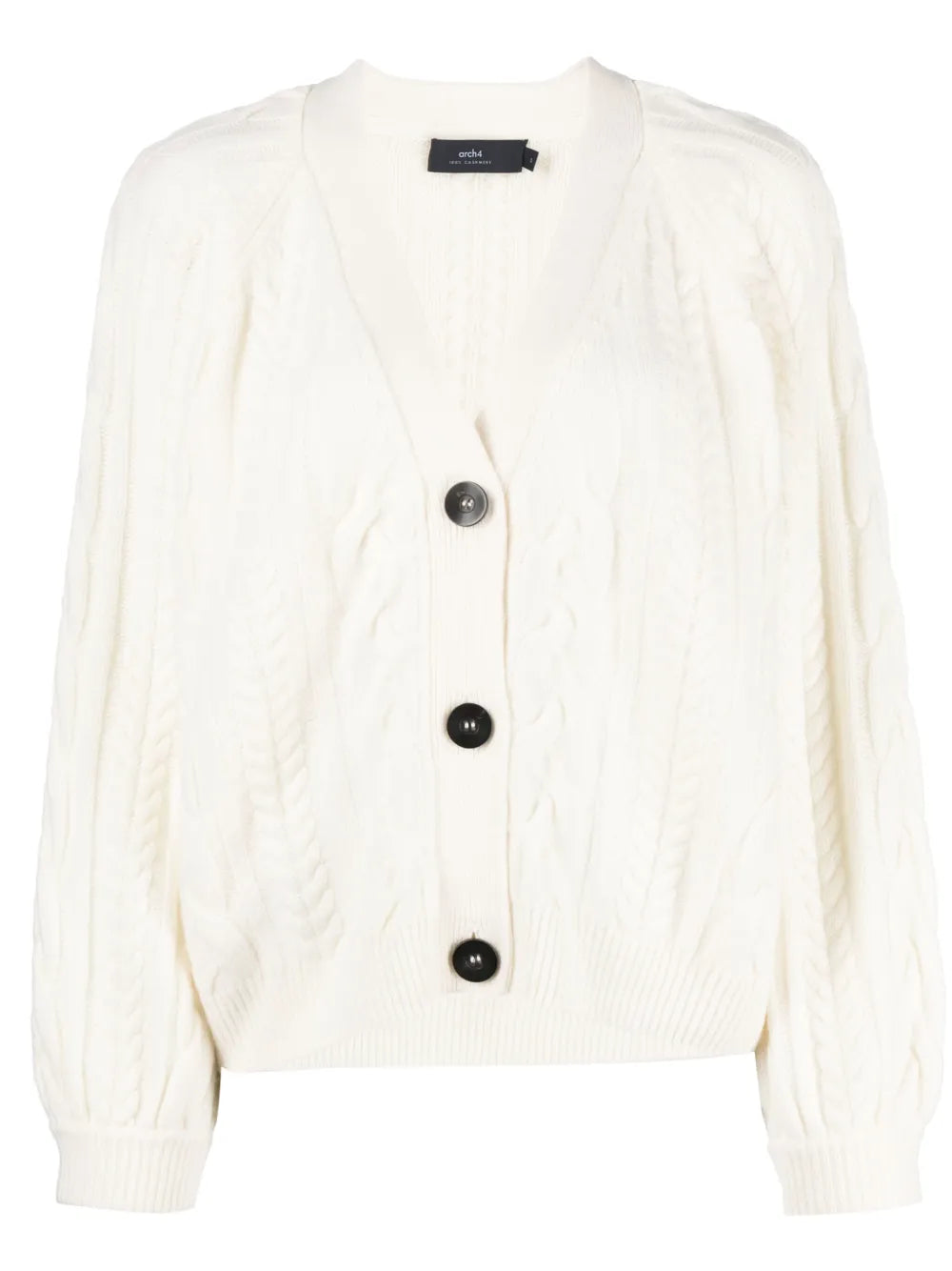 Cable-Knit Cashmere Cardigan