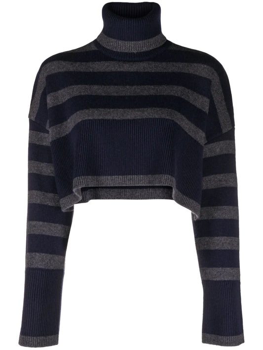Striped Cropped Jumper