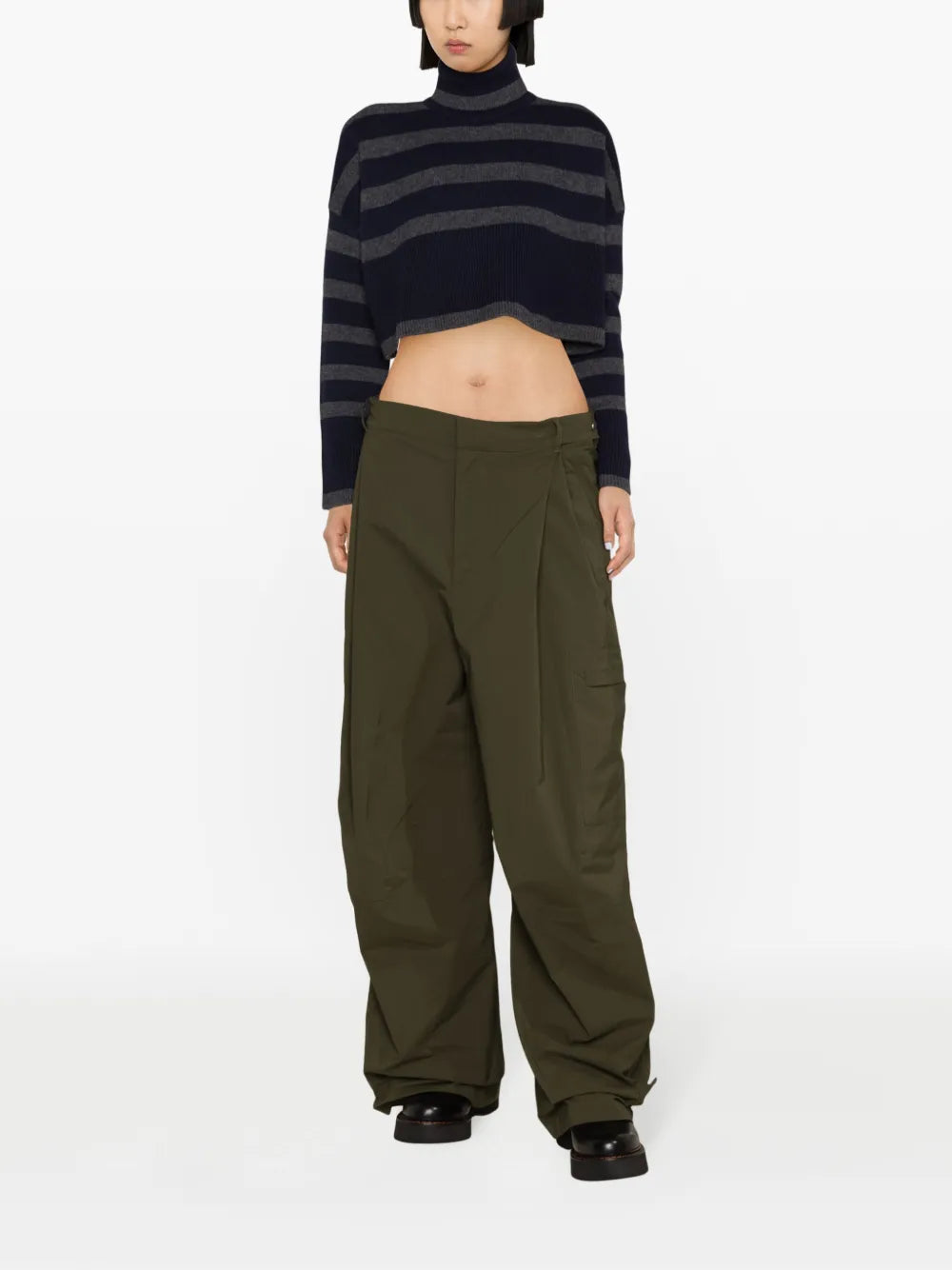Striped Cropped Jumper