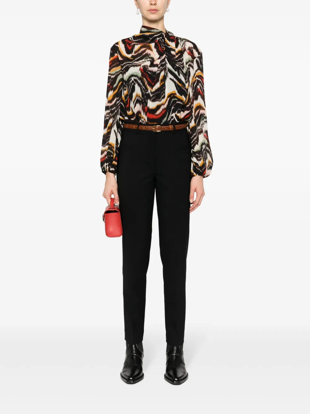 James Straight-Leg Trousers