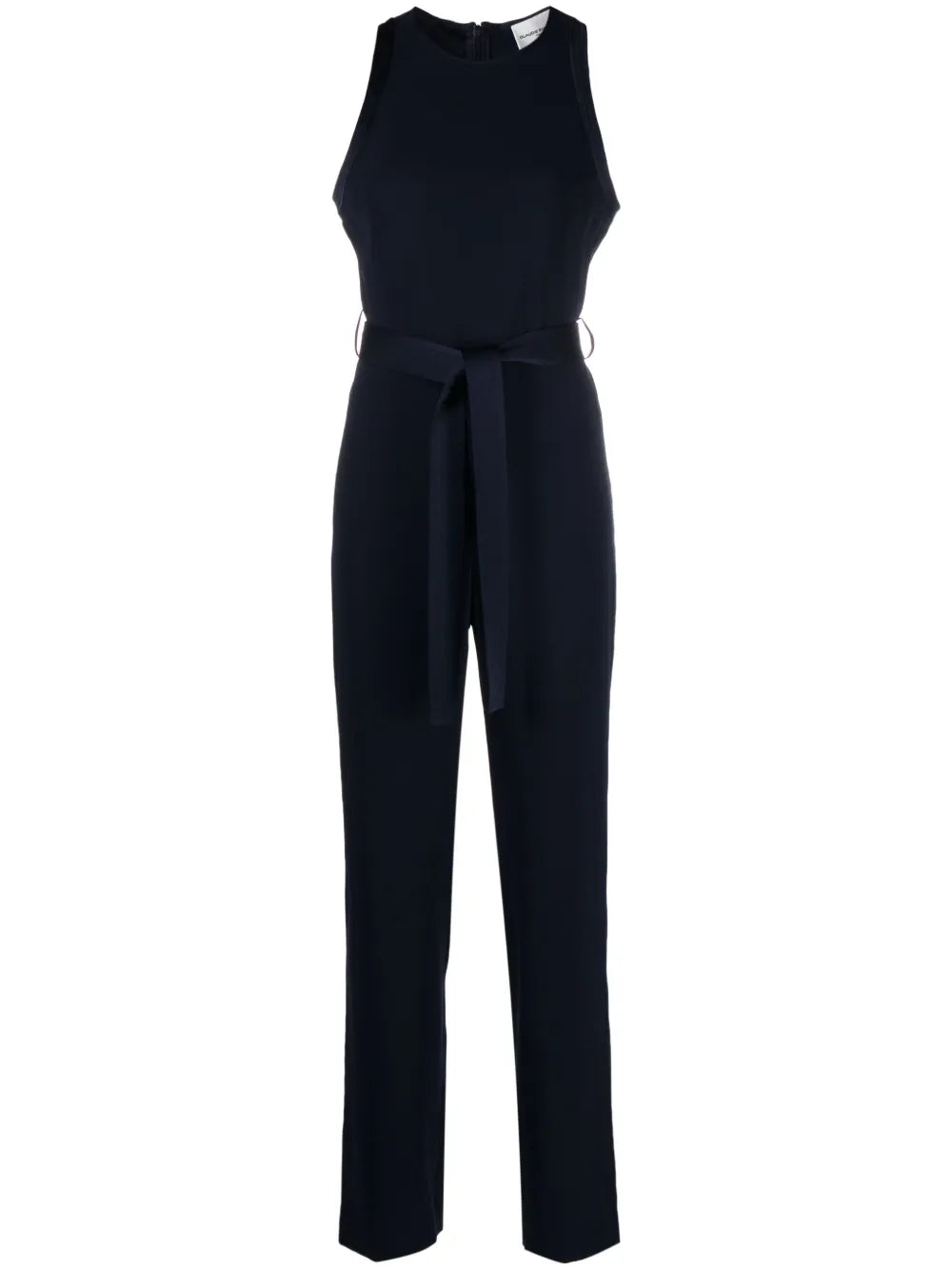 Belted Straight-Leg Jumpsuit