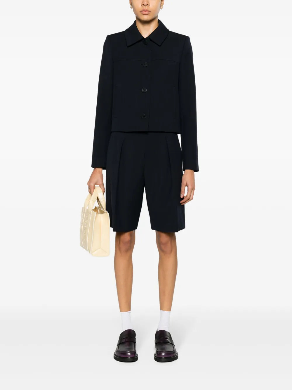 Boxy Cropped Jacket