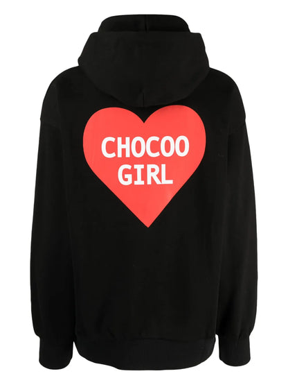 Logo-Print Cotton Hoodie