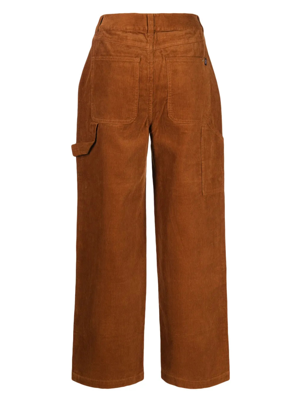 Corduroy Straight-Leg Trousers