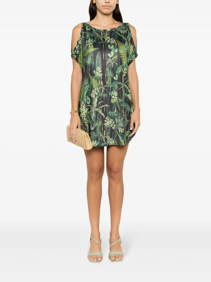 Allat Leaf-Print Tunic