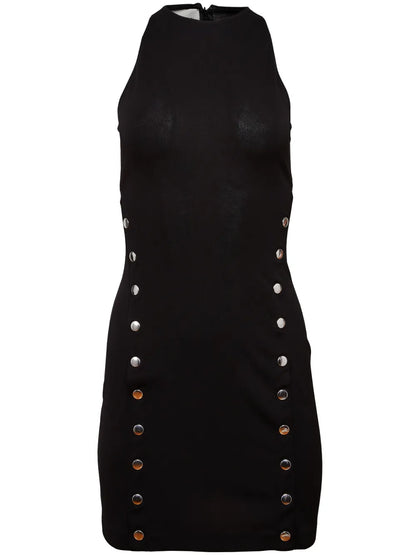 Racerback Press-Stud Minidress