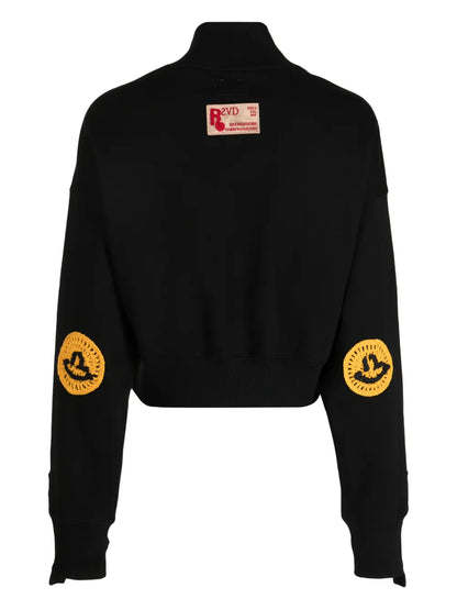 Logo-Patch Jersey Sweatshirt