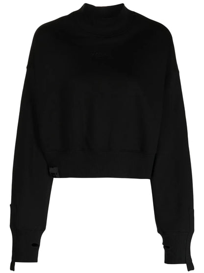 Logo-Patch Jersey Sweatshirt