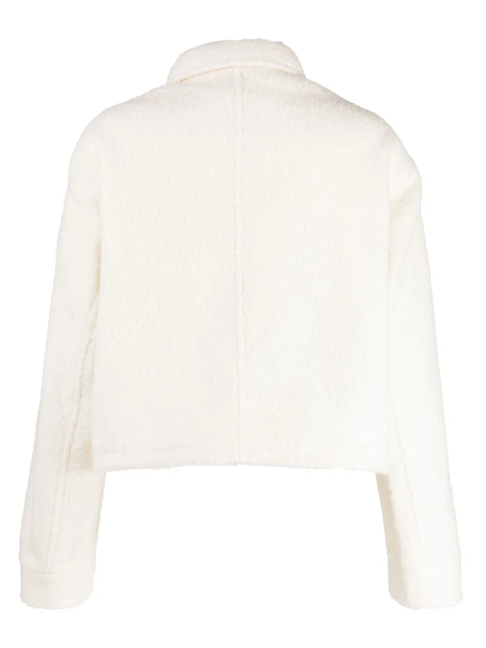 Logo-Patch Shirt Jacket