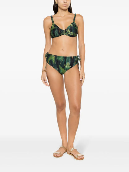 Marcela Leaf-Print Bikini