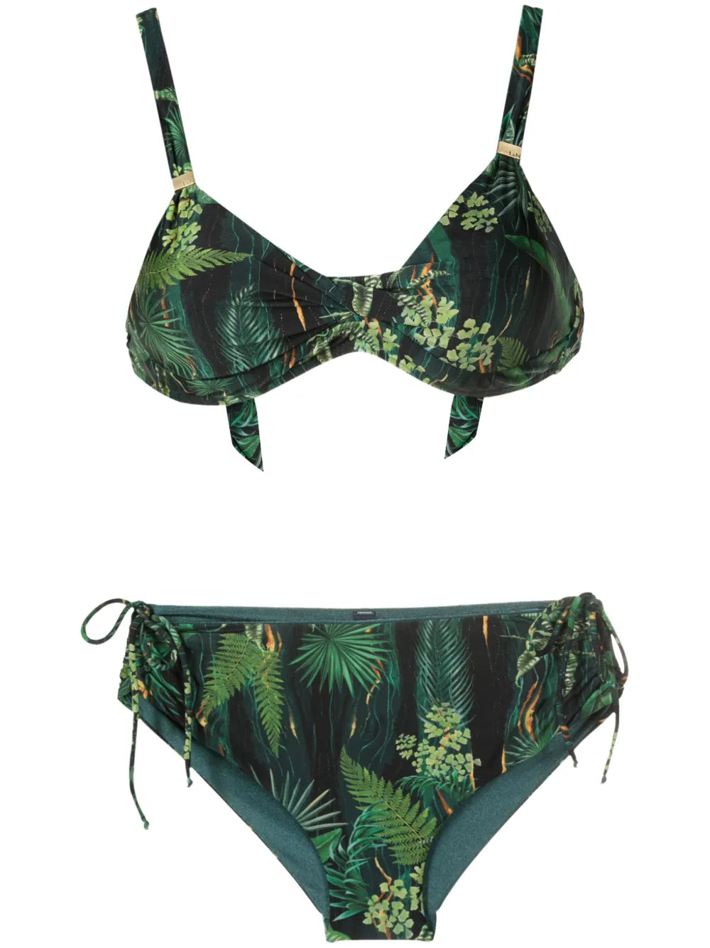 Marcela Leaf-Print Bikini