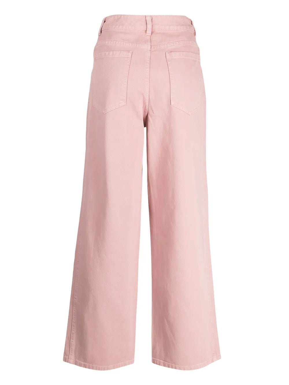 Overlapping-Panel Wide-Leg Jeans