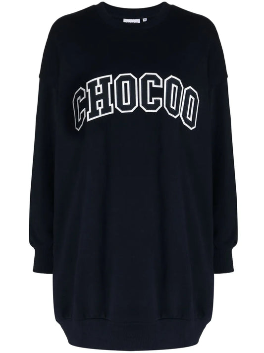 Logo Crew-Neck Dress