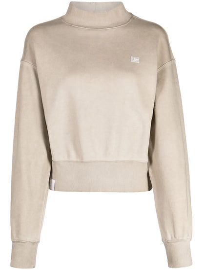 Logo-Print Cotton Blend Sweatshirt