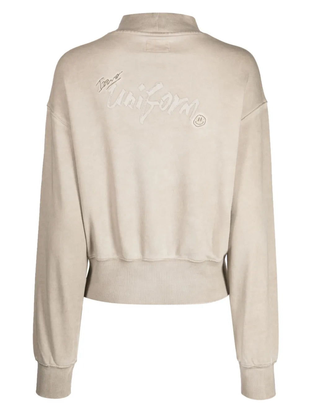 Logo-Print Cotton Blend Sweatshirt