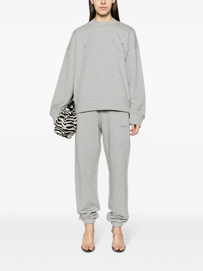 Penny Logo-Appliqué Cotton Track Pants