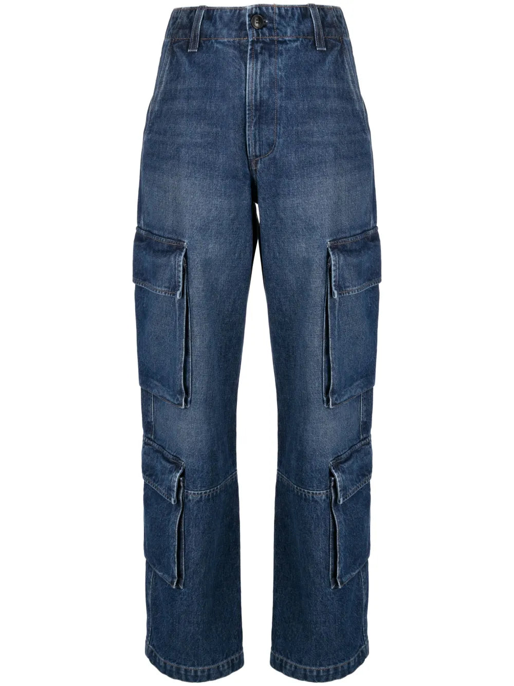 Delena High-Waisted Cargo Jeans