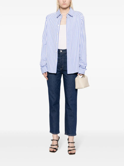Jolene High-Rise Straight-Leg Jeans