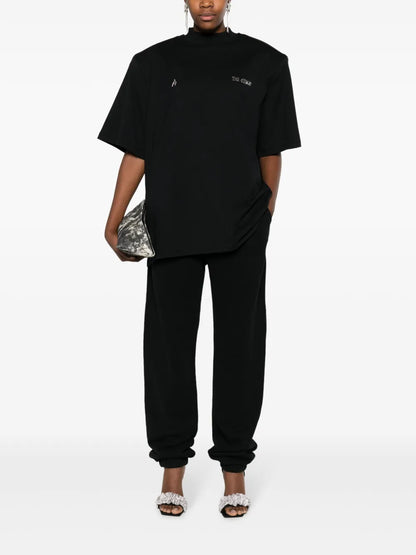 Penny Logo-Embossed Cotton Track Pants