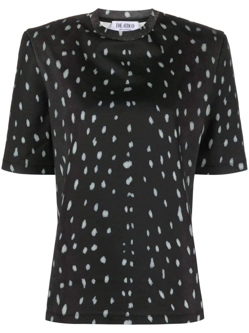 Bella Abstract-Print Cotton T-Shirt