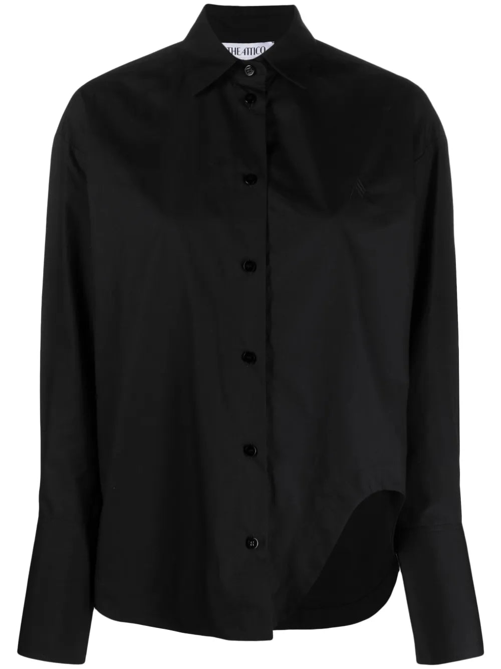 Eliza Logo-Embroidered Cotton Shirt
