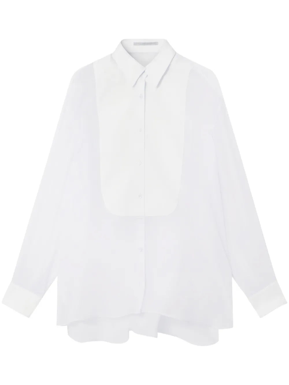 S-Wave Button-Up Silk Shirt