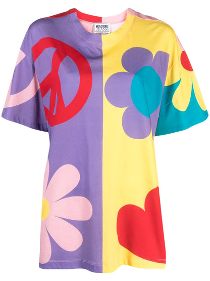 Graphic-Print Cotton T-Shirt