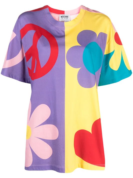 Graphic-Print Cotton T-Shirt