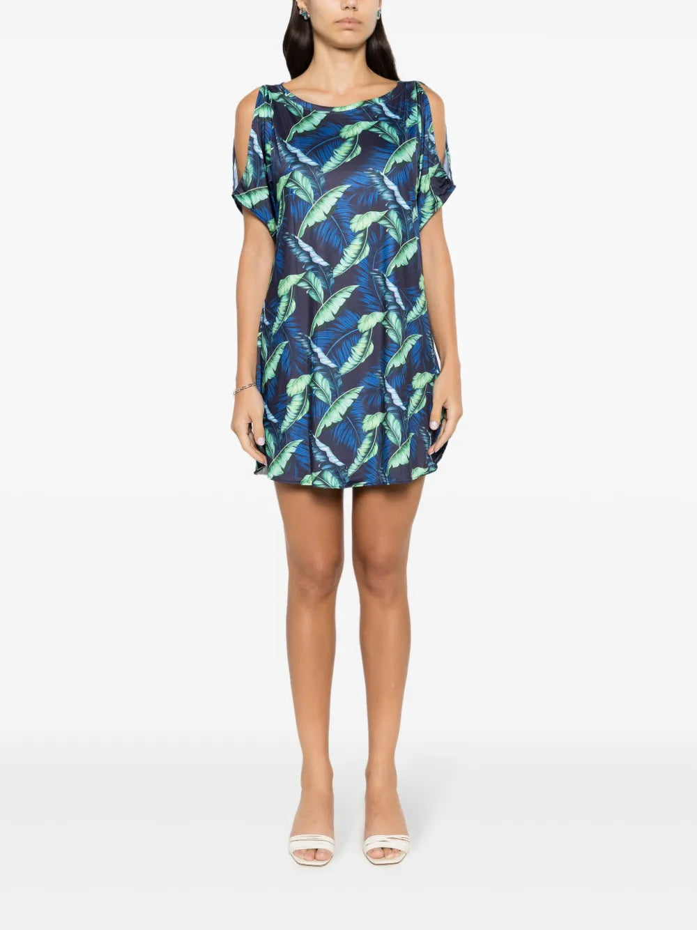 Allat Leaf-Print Tunic