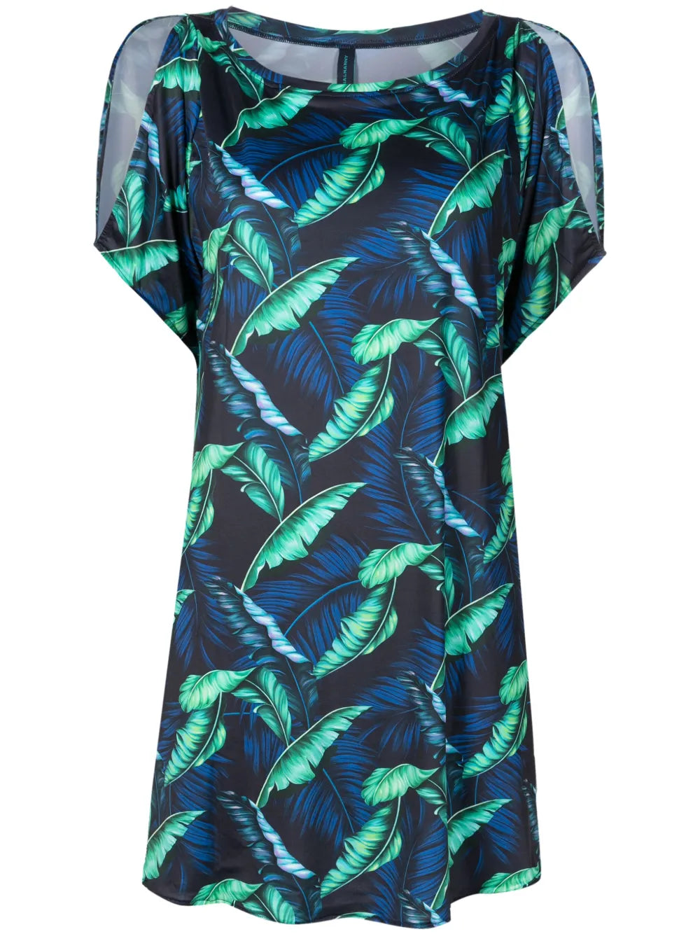Allat Leaf-Print Tunic