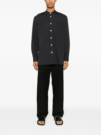 Long-Sleeve Organic Cotton Shirt