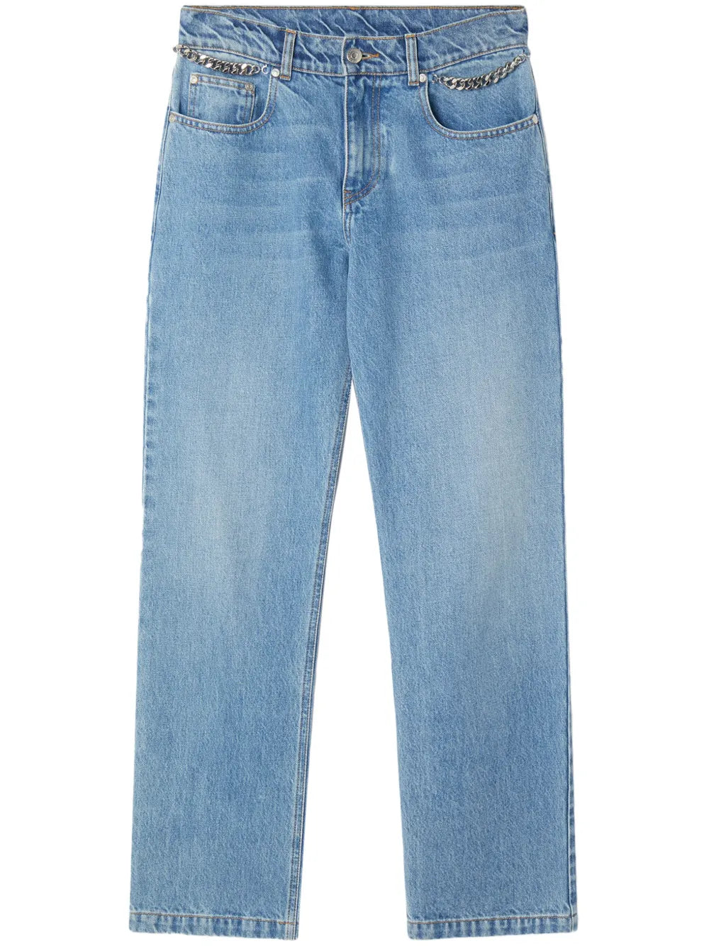 Falabella-Chain Straight-Leg Jeans