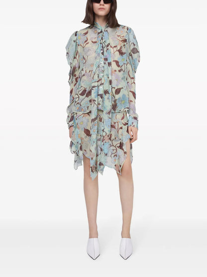 Lady Garden Silk Blouse