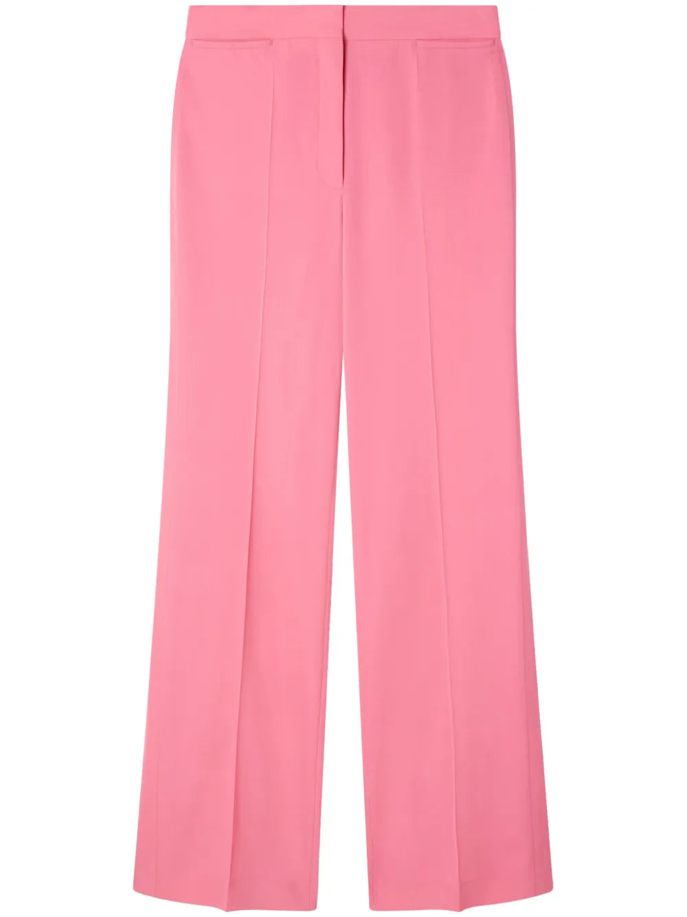 Straight-Leg Tailored Wool Trousers