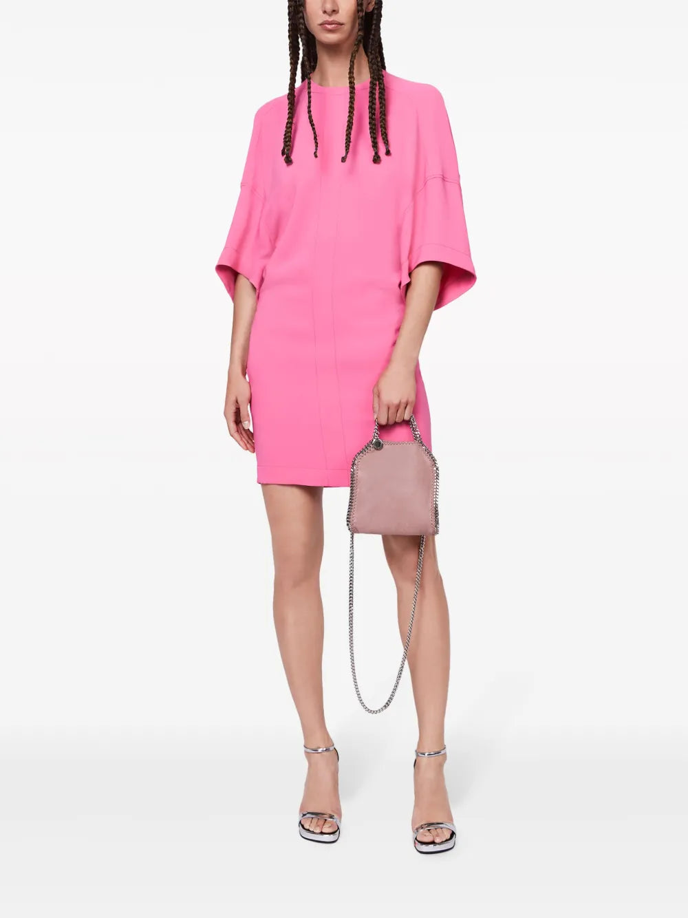 Bell-Sleeve T-Shirt Dress