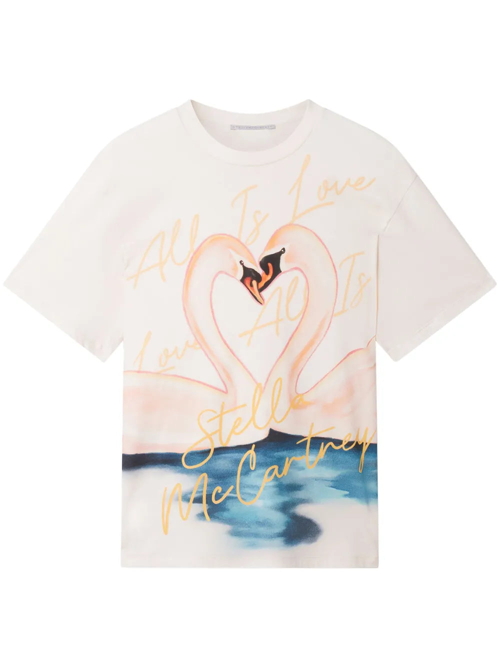 Kissing Swans Jersey T-Shirt