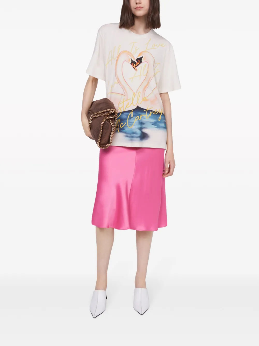 Kissing Swans Jersey T-Shirt