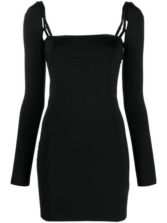 Cut-Out Stretch-Jersey Minidress
